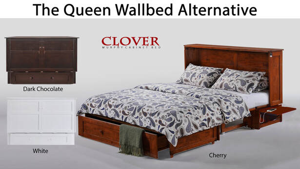 Clover Murphy Chest Bed Pacific, How Much Is A Murphy Cabinet Bed